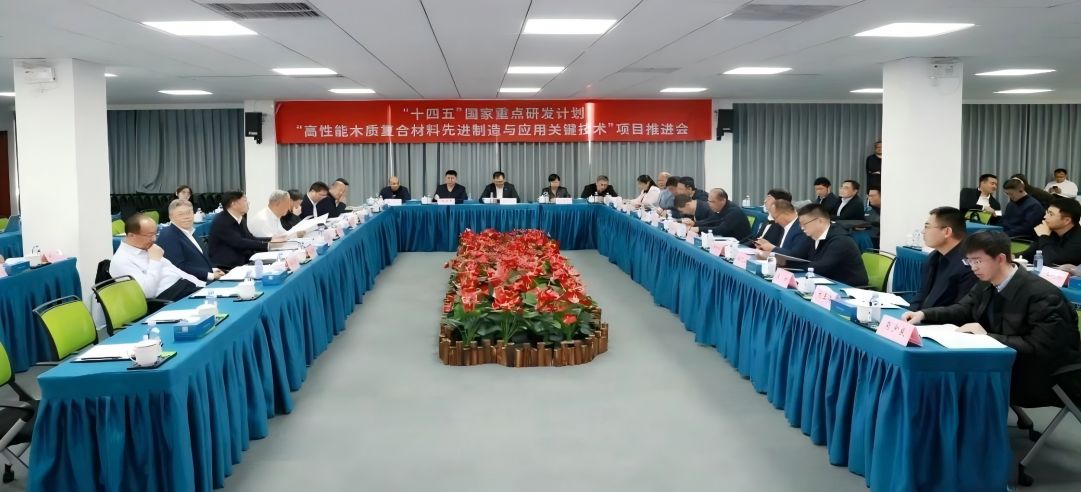 “十四五”國家重點研發(fā)計劃“高性能木質(zhì)復合材料先進制造與應(yīng)用關(guān)鍵技術(shù)”項目推進會于新港集團順利召開！